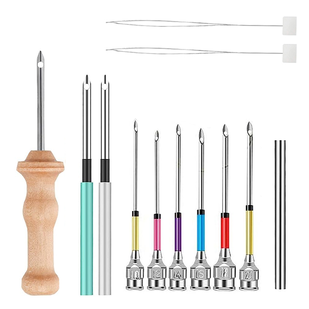 Punch Needle Kit Wooden Embroi - đánh giá và giá Punch Needle Handle