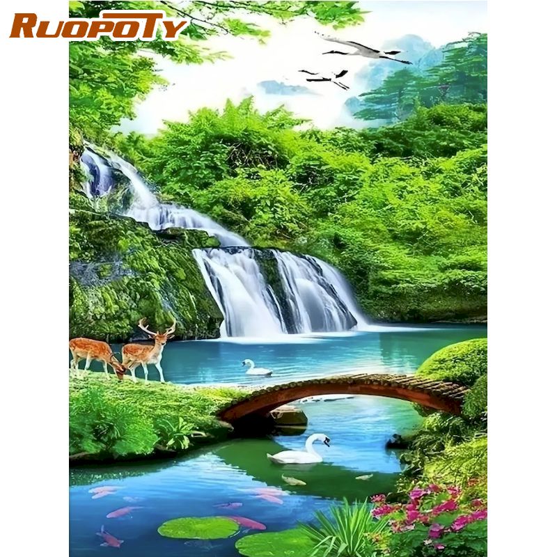 RUOPOTY Diamond Painting Kits  - đánh giá và giá Embroidery Ideas For Bags