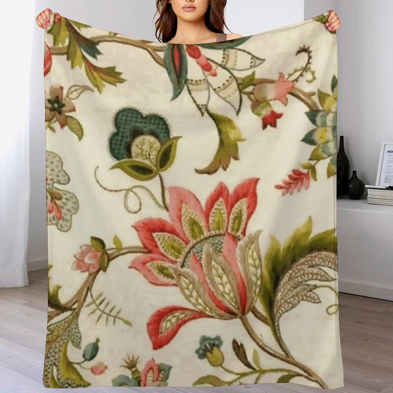 Jacobean Floral Crewel Embroid - đánh giá và giá Embroidery Vector