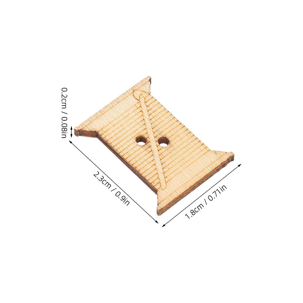 100Pcs Wooden Thread Winding B - đánh giá và giá Embroidery Threads
