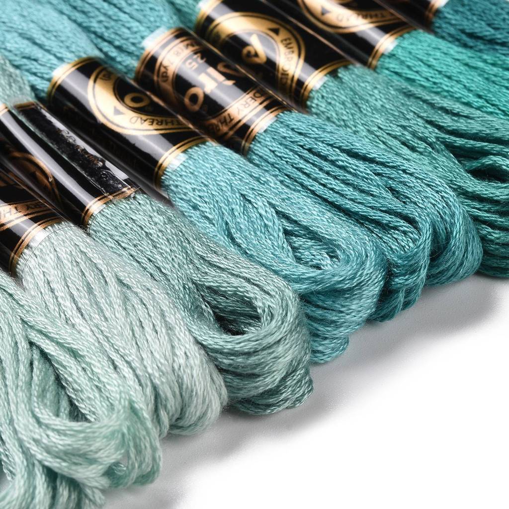 1Set 8 Skeins 0.5mm 6-Ply Poly - đánh giá và giá Embroidery Threads