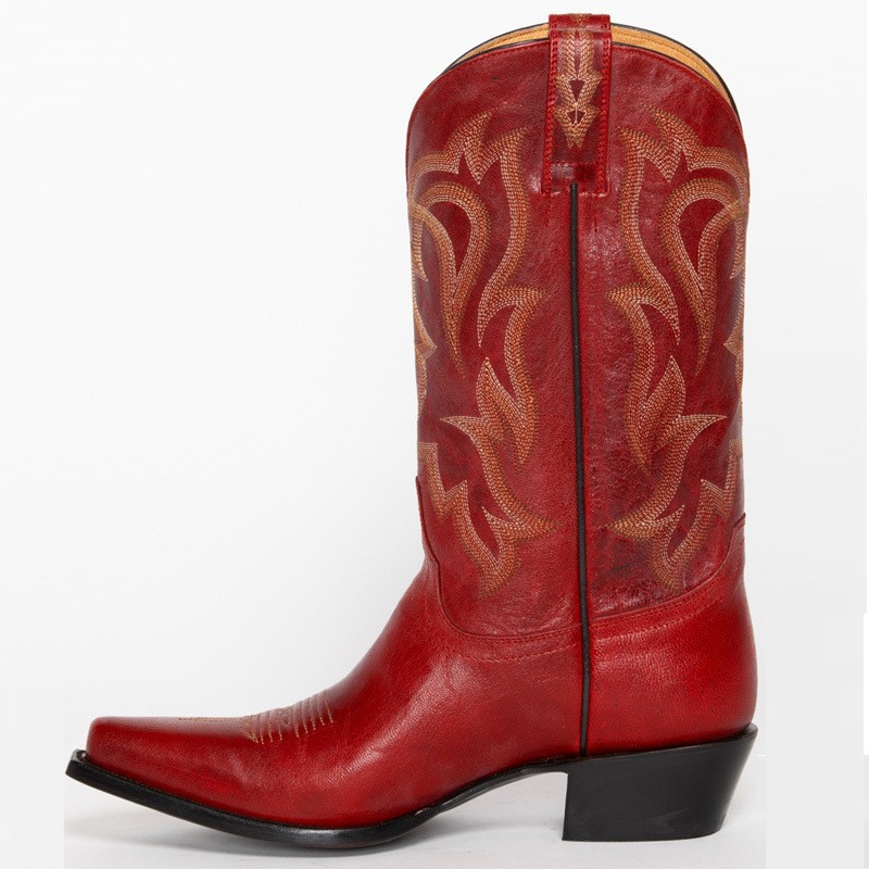 New Embroidered Women's Boots  - đánh giá và giá Embroidery On Leather