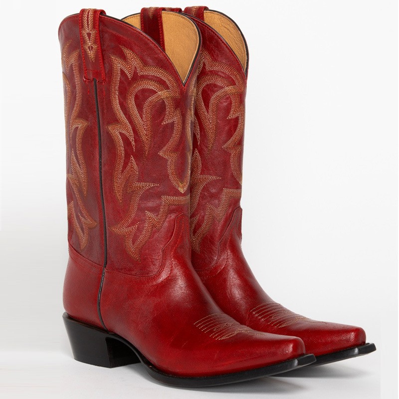 New Embroidered Women's Boots  - đánh giá và giá Embroidery On Leather