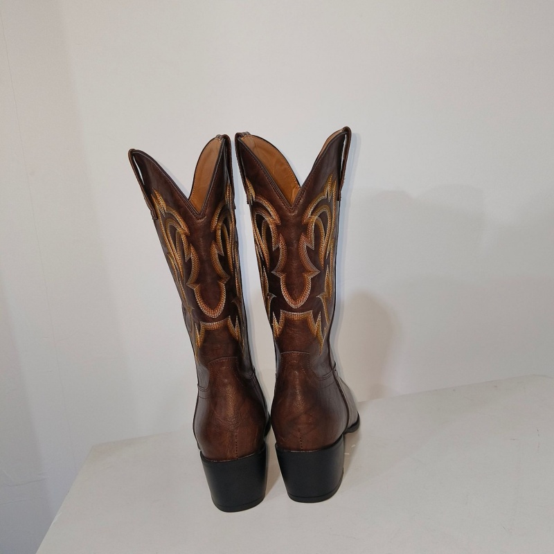 New Embroidered Women's Boots  - đánh giá và giá Embroidery On Leather